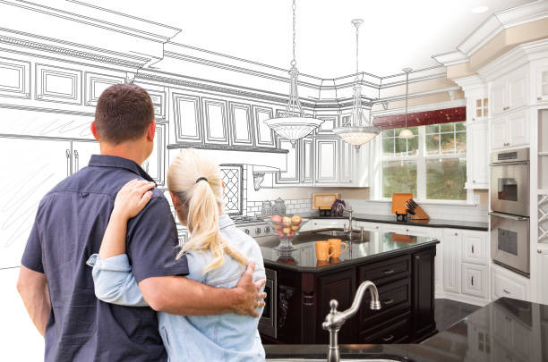 Professional Kitchen Flooring technician working in Turtle Lake, WI